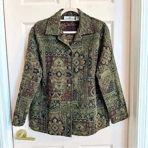 Vintage Erin London tapestry jacket